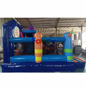 Château gonflable fantaisie et coloré / Château gonflable coloré / Châteaux gonflables Happy Hop pour l'extérieur en <span class=keywords><strong>vente</strong></span> - Product Image 5