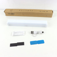 Lumière LED sous-armoire rechargeable par USB, en cristal PC jaune, avec design européen, pour cuisine, armoire, chambre à coucher