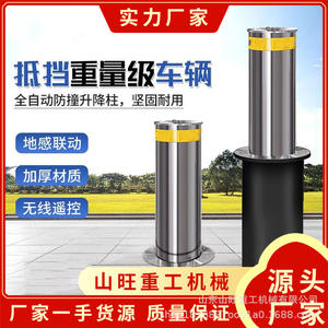 Columna elevadora hidráulica automática para escuelas y campus, a prueba de explosiones, anticolisión y anticorrosión para la comunidad - Product Image 2