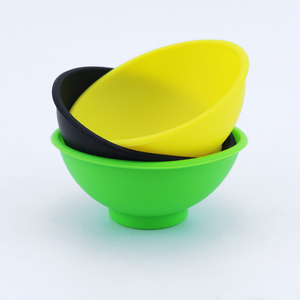 15g Platine Durci Silicium 67mm * 30mm Petite Cuisine Pratique Épice Herb Mélange Silicone Bol - Product Image 1