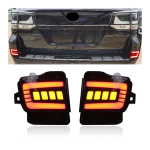 Feux arrière de pare-chocs Maictop pour Toyota Land Cruiser LC200 2016-2020, clignotants, feux de freinage, accessoires de voiture, kit de conversion - Product Image 1