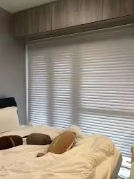 Lujo maravilloso Triple Shangri La persianas cortinas sombra transparente para el hogar Oficina - Product Image 2