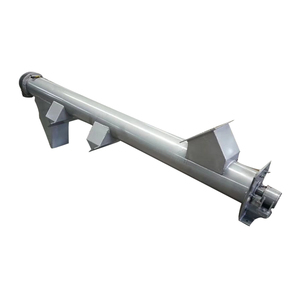 Convoyeur à vis hélicoïdale personnalisable pour le transport de céréales, de poudres et de granulés dans une ligne de production en usine - Product Image 6