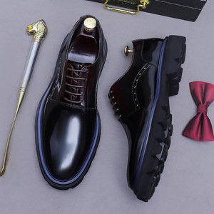 Chaussures habillées en cuir véritable pour hommes, originales et luxueuses, pour les occasions formelles, les mariages et les tenues décontractées - Product Image 4