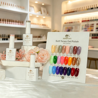 Sister City OEM Vente en gros 15ml 24 Couleurs Gel UV Vernis à Ongles Longue Durée Écologique DIY Salon Manucure Gel Coloré pour Ongles