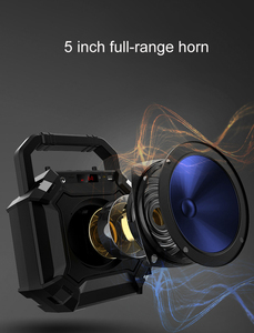 Yayusi Nhà Máy Giá T2 phong cách retro di động ngoài trời <span class=keywords><strong>Bluetooth</strong></span> <span class=keywords><strong>Speaker</strong></span> cắm trong dây micro LED màn hình đầy màu sắc ánh sáng không dây - Product Image 5