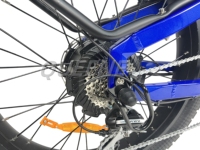 Nouveau 26 pouces gros pneu Ebike 60V/72V puissant moteur 7 vitesses lithium double batteries VTT électrique pour adultes