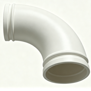 Raccord coudé en <span class=keywords><strong>plastique</strong></span> OEM de précision sans soudure à 90 degrés pour tuyaux de béton - Product Image 3