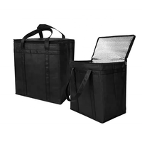 2026 personnalisé promotionnel Eco grand Non tissé transportant isolé thermique pique-nique Camping randonnée livraison de nourriture déjeuner sac isotherme