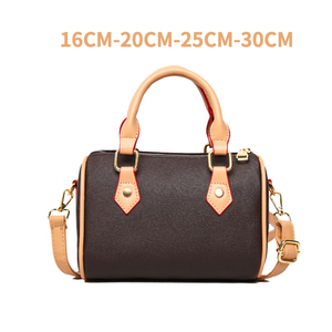 <span class=keywords><strong>Sac</strong></span> à bandoulière en cuir pour femme, personnalisable en usine, style Boston, mode française - Product Image 6