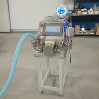Machine de remplissage auto-amorçante à pompe rotative en acier inoxydable 304 pour sauces, savon liquide pour les mains et détergent lessive
