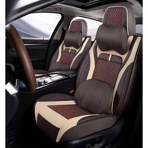 ปลอกหุ้มเบาะรถยนต์ PU ลินินแบบกำหนดเองได้สุดหรูสำหรับ Abarth Bora/Capri 0020 ปลอกหุ้มเบาะรถยนต์สำหรับสัตว์เลี้ยง อุปกรณ์ตกแต่งภายในรถยนต์ - Product Image 4