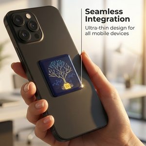 Protection EMF Tree Life Design : Matériau absorbant les ondes ioniques négatives, étanche, anti-radiation pour téléphone portable, énergie <span class=keywords><strong>scalaire</strong></span> - Product Image 2