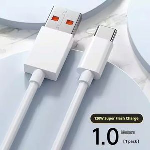 Gold Label Display 6A USB <b>Type</b> <b>C</b> 120W <b>Charging</b> <b>Cable</b> Super Fast <b>Charging</b> Data <b>Cable</b> for Android Xiaomi Mobile Phones - Product Image 3