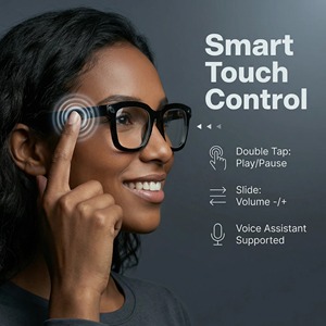 Lunettes Intelligentes IA Personnalisables Direct Usine, Étanches IP67, Photochromiques, Capture Vidéo 4K, Lecteur de Musique, <span class=keywords><strong>Application</strong></span> Intégrée - Product Image 3