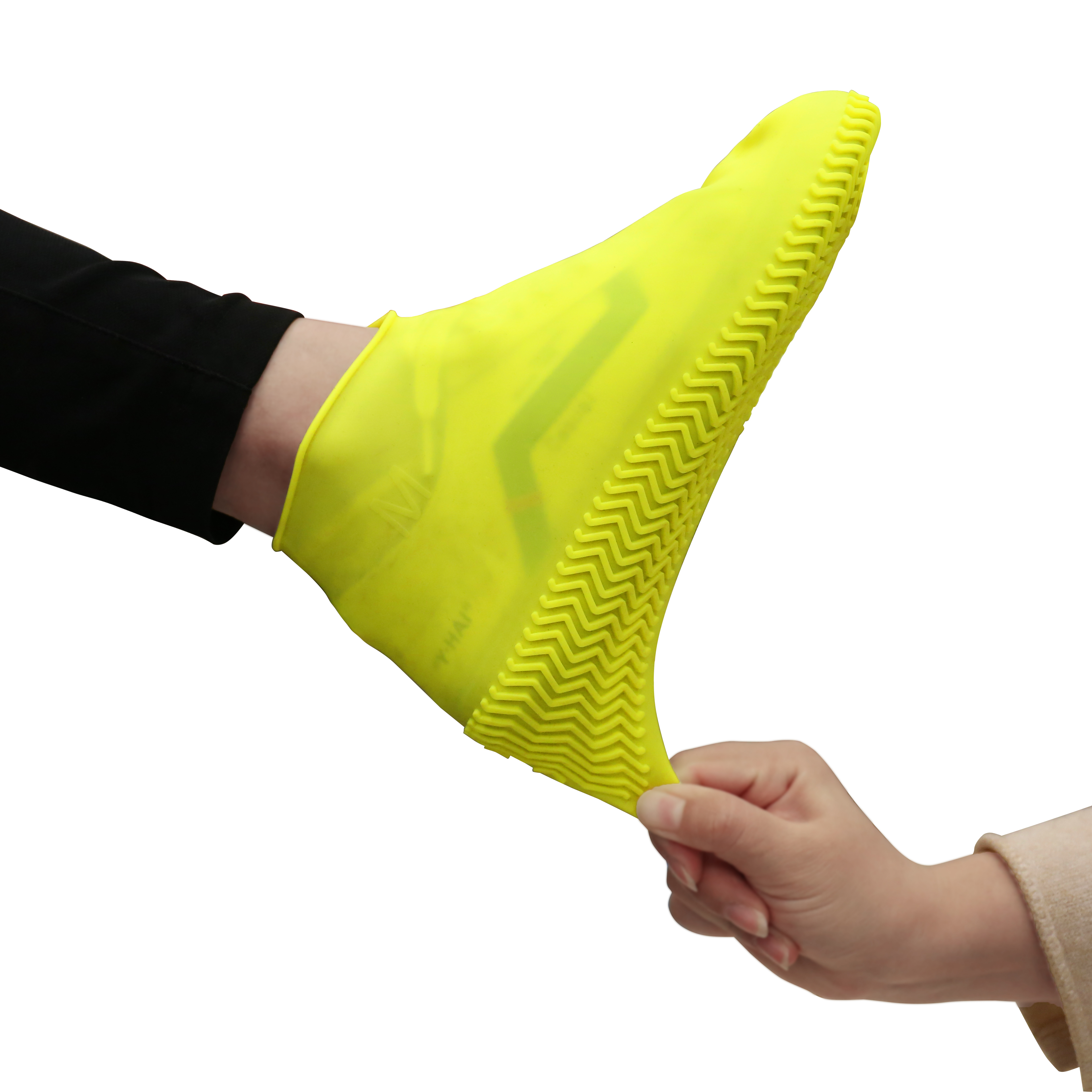 Моющийся Водонепроницаемый многоразовый силиконовый чехол для обуви с принтом на заказ