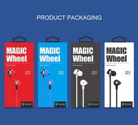 Earphone Wired Terlaris Bass Stereo Headphone In-Ear Earbuds Headset Gaming Dengan Mic untuk Iphone