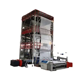 Mulching film blowing machine plastic extruder 0.004-0.01mm film production line