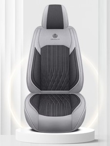 ชุดหุ้มเบาะรถยนต์หนัง Nappa คุณภาพสูง 5 ชิ้น ป้องกันน้ำ รองรับถุงลมนิรภัย สำหรับรถซีดาน SUV ใช้ในเมือง ทุกฤดูกาล - Product Image 1