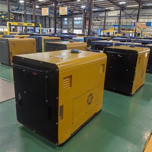 Low Noise Power <b>Plant</b> 15kw 20kva Two Cylinders Diesel Generator Set Auto Open <b>Frame</b> ATS 1 Phase 3 Phase Silent Diesel Generator - Product Image 2