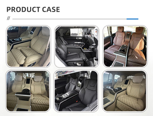 Land Cruiser Lc200 Lc300 nuovo Design Vip di lusso sedile posteriore capitano con supporto elettrico gambe e poggiatesta accessori interni - Product Image 6