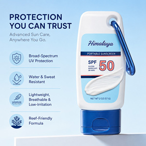 <span class=keywords><strong>Crème</strong></span> <span class=keywords><strong>solaire</strong></span> à marque privée, portable, respectueuse des récifs, large spectre SPF 50, avec aloe vera, invisible, résistante à l'eau - Product Image 3