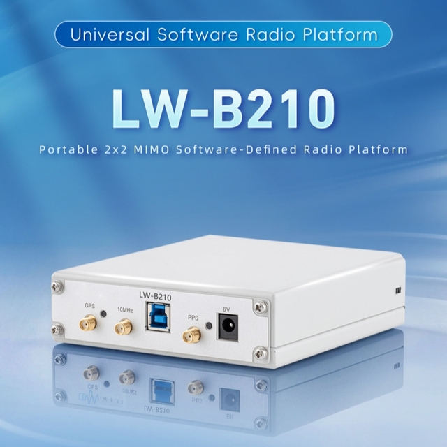 New Arrival 2-Channel 70Mhz 6GHz LUOWAVE LW-B210 Development Board AD9361 61.44MSps SDR Compatible USRP B210 Ecosystem FPGA/CPLD