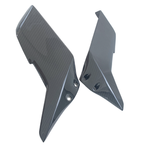 Convient pour <span class=keywords><strong>Kawasaki</strong></span> <span class=keywords><strong>H2</strong></span>/<span class=keywords><strong>H2R</strong></span> 2015-2024, ensemble complet de garde-boue en fibre de carbone modifiée, couvre-réservoir de carburant, déflecteur de vent - Product Image 3