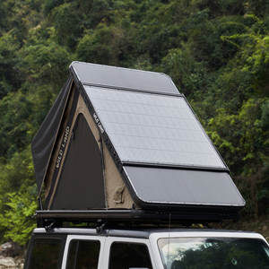 เต็นท์หลังคารถยนต์ Litestri Solar แบบอ่อนสำหรับรถ SUV/4x4 ใช้ได้ทุกฤดู แบบสองชั้น กันน้ำมากกว่า 3000 มม. - Product Image 1