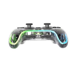 Controlador <span class=keywords><strong>de</strong></span> Respiración Inalámbrico Transparente con Bluetooth y <span class=keywords><strong>Luz</strong></span> RGB <span class=keywords><strong>para</strong></span> Joysticks P4, Controles <span class=keywords><strong>de</strong></span> Juego <span class=keywords><strong>para</strong></span> P3, Switch, PC, TV, Android, IOS - Product Image 6