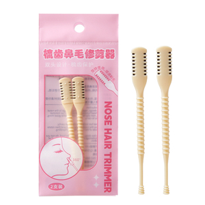 Outils d'épilation de haute qualité <span class=keywords><strong>pour</strong></span> femmes, rasoirs à raser le visage, rotation à 360 degrés, peigne double face <span class=keywords><strong>pour</strong></span> les narines, couteau à poils de <span class=keywords><strong>nez</strong></span>, tondeuse - Product Image 6