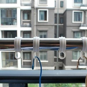Plastic Garment Hooks 25-30mm Single Hook For <b>Clothes</b> <b>Rack</b> With 5-10kg Load Capacity - Product Image 4
