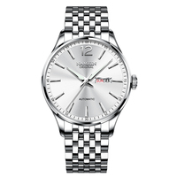 Reloj de Pulsera para Hombre de 41 mm, Diseño Casual, con Logotipo Personalizado OEM ODM de Fábrica, Movimiento Mecánico Automático NH36, Acero Inoxidable 316L, 50 m