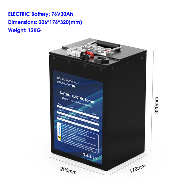 Delong 48v 60v 72v 30ah 40ah 50ah Lifepo4 Lithium Ion Battery Pack Electric Motorcycle Semi Solid State Lithium Battery