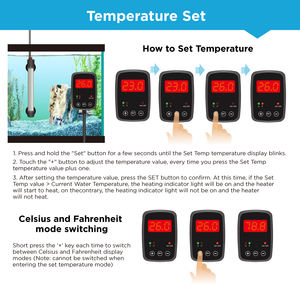 50W-500W Titanium Roestvrijstalen Dompelbare <span class=keywords><strong>Aquarium</strong></span> <span class=keywords><strong>Aquarium</strong></span> <span class=keywords><strong>Aquarium</strong></span> Tank Boiler Met Plug-In Verstelbare Temperatuurregelaar - Product Image 5