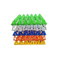 Plateaux à œufs 2023 pour le transport et l'incubation Les fabricants fournissent directement des plateaux à œufs superposés en plastique de couleur