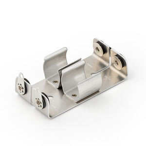 Supports de piles AA en métal Supports en aluminium Aide aux études d'électricité et de circuits - Product Image 2