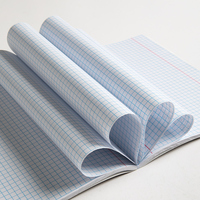 Cuaderno Personalizable de Tapa Blanda A5 con Encuadernación Cosida, Páginas Cuadrículadas, Papel Premium, para Oficina, Escuela, Fábrica, Venta al por Mayor