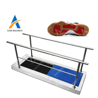 Machine de nettoyage de semelles de chaussures en acier inoxydable pour usage industriel, machine à laver les chaussures portable, machine à nettoyer les baskets