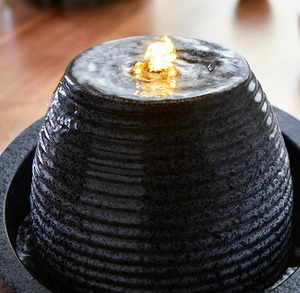 Cascata classica della cascata della fontana da tavolo dell'interno della resina di illuminazione classica per il regalo rilassante della decorazione domestica - Product Image 4