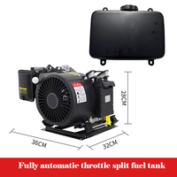 2kW 3kW 4kW 5kW Elektrofahrzeug-Reichweitenverlängerer Generator 84V 96V Dreirad Vierrad Automatisches Ausdauervorrichtung 48V 60V 72V DC