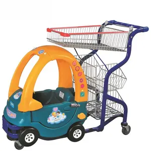 Caddie de supermarché pour enfants, chariot de supermarché, jouet personnalisé
