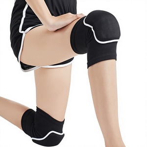 Genouillères respirantes en éponge épaisse, protections antidérapantes, protection complète, manchons de genou pour volley-ball, basketball, yoga, danse - Product Image 1