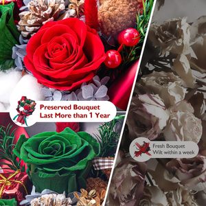 Regalos Por El Dia <span class=keywords><strong>De</strong></span> La Madre Bouquets <span class=keywords><strong>De</strong></span> Roses Préservées Saint Valentin 2024 Noël pour toujours stabilisé <span class=keywords><strong>de</strong></span> luxe - Product Image 4