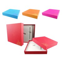 Caja de Cartón con Diseño Colorido, Caja de Embalaje Personalizada Impresa, Embalaje para Joyería, Embalaje de Marca Famosa