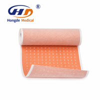 Pansement adhésif médical en tissu de coton perforé à l'oxyde de zinc, 18 cm x 5 m, vente en gros, direct usine HD