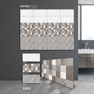 Douche moderne 30x60 cm Salle de bain 300x600mm Céramique décorative intérieure Carrelage de sol et de mur Entreprise directe Fournisseur de salle d'exposition - Product Image 3