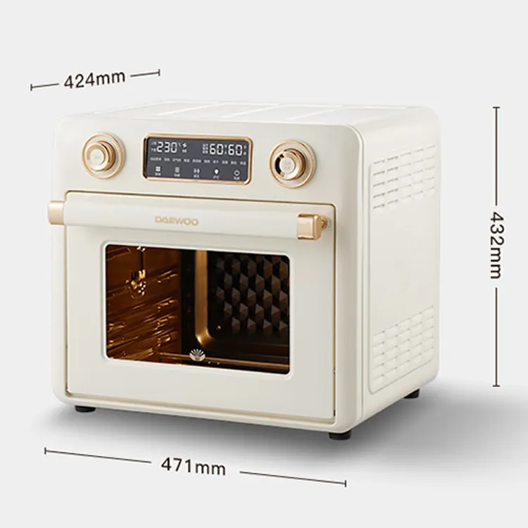 Friggitrice ad aria di grande capacità da 40 litri per piccoli elettrodomestici da cucina con Display Touch Screen