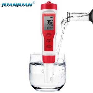 डिजिटल पीएच कलम पानी गुणवत्ता परीक्षक 4 में 1 अस्थायी चुनाव आयोग टीडीएस पीएच मीटर पीने के लिए पानी पूल - Product Image 2