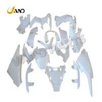 WANOU ADV160 2022-2024 Kit de carrosserie de couverture d'aile latérale en plastique Kit de carénage de moto